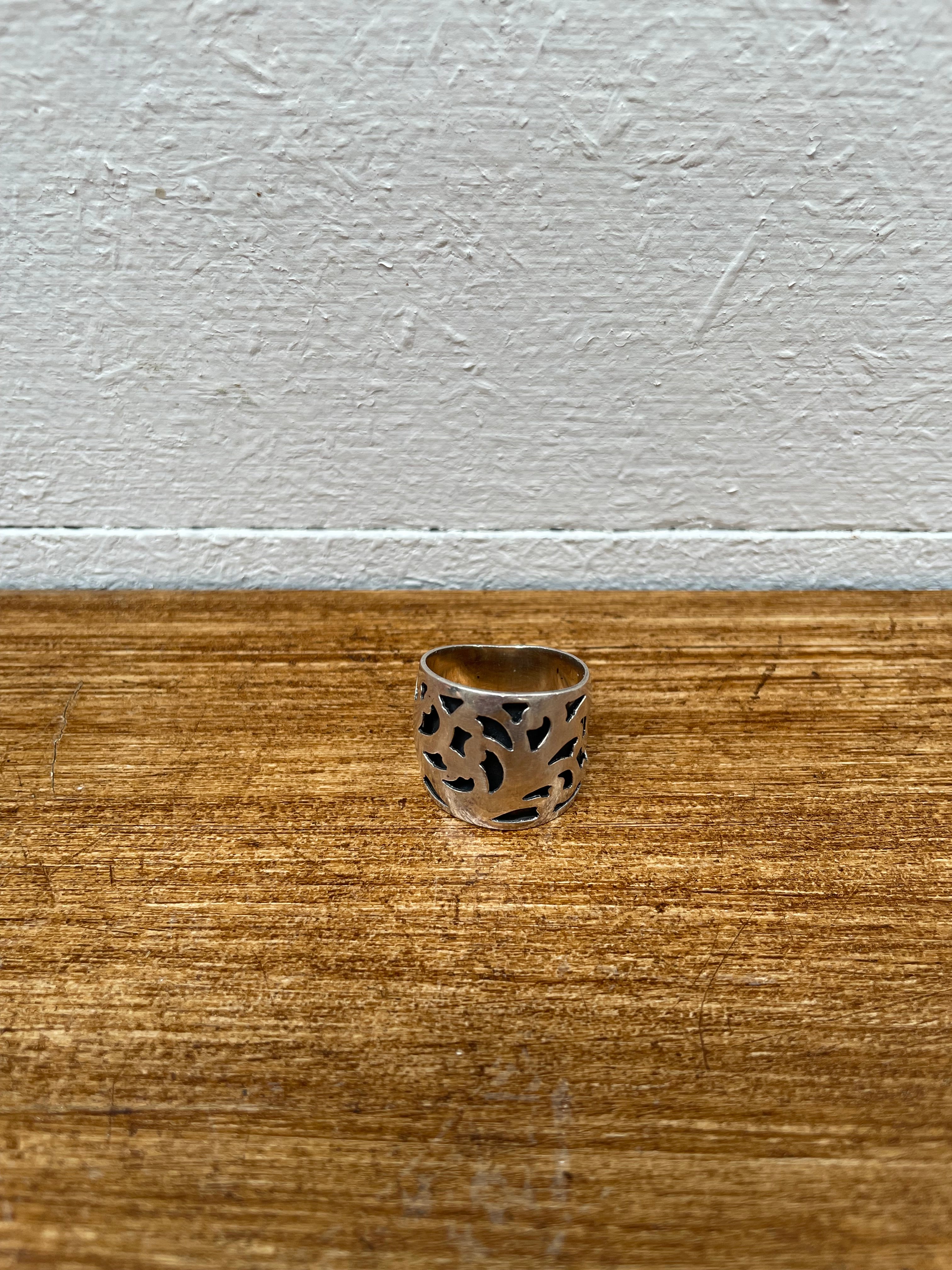 Sterling Silver Artisan Designer Ring