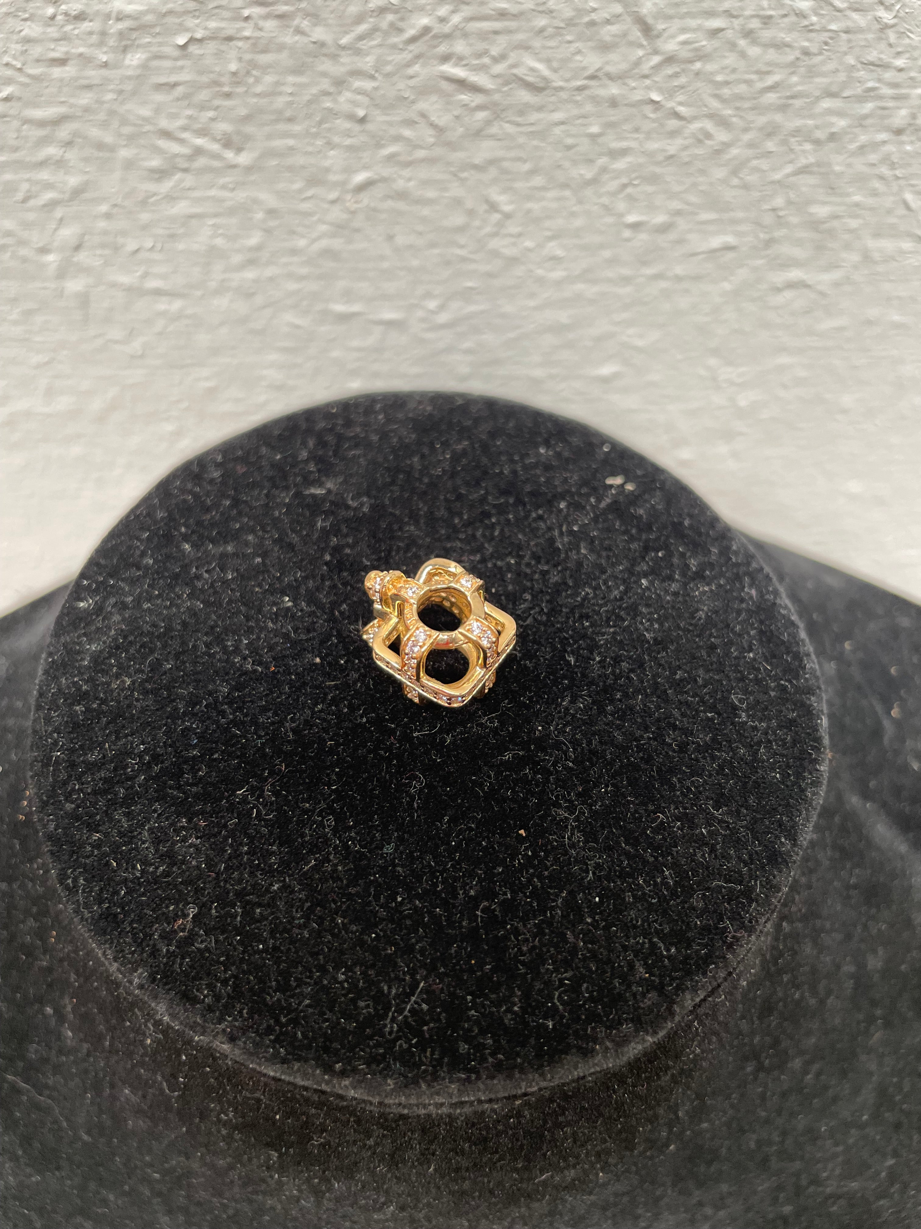 Pandora 14K Gold All Wrapped Up Charm | Antique & Vintage | Moonee Ponds Antiques | Australia Wide Delivery