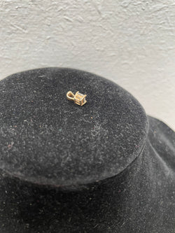 9ct Gold Pendant Set With White Stone | Antique & Vintage | Moonee Ponds Antiques | Australia Wide Delivery