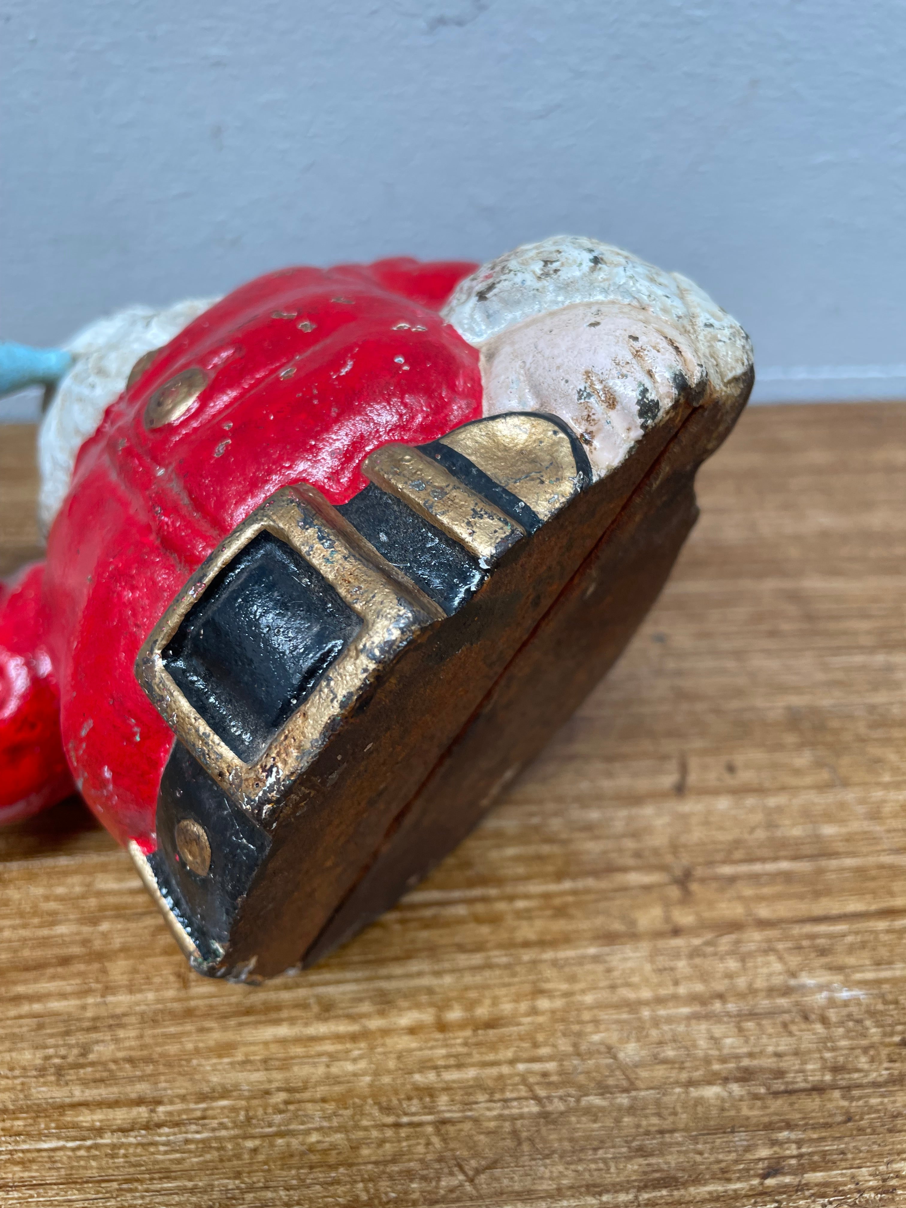 Antique Santa Claus Cast Iron Money Bank | Antique & Vintage | Moonee Ponds Antiques | Australia Wide Delivery