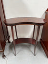 American Marquetry Inlaid Occasional Kidney Shape Table | Antique & Vintage | Moonee Ponds Antiques | Australia Wide Delivery