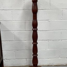 Australian Mahogany Turned Pedestal