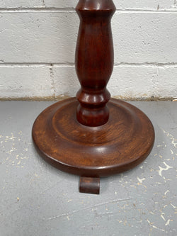 Australian Mahogany Turned Pedestal | Antique & Vintage | Moonee Ponds Antiques | Australia Wide Delivery