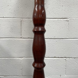 Australian Mahogany Turned Pedestal