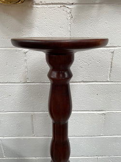 Australian Mahogany Turned Pedestal | Antique & Vintage | Moonee Ponds Antiques | Australia Wide Delivery