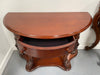 Very Attractive Half Round Mahogany Side Table | Antique & Vintage | Moonee Ponds Antiques | Australia Wide Delivery