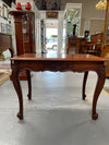 French Oak Occasional Table With Carved Cabriole Legs | Antique & Vintage | Moonee Ponds Antiques | Australia Wide Delivery