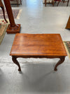 French Oak Occasional Table With Carved Cabriole Legs | Antique & Vintage | Moonee Ponds Antiques | Australia Wide Delivery