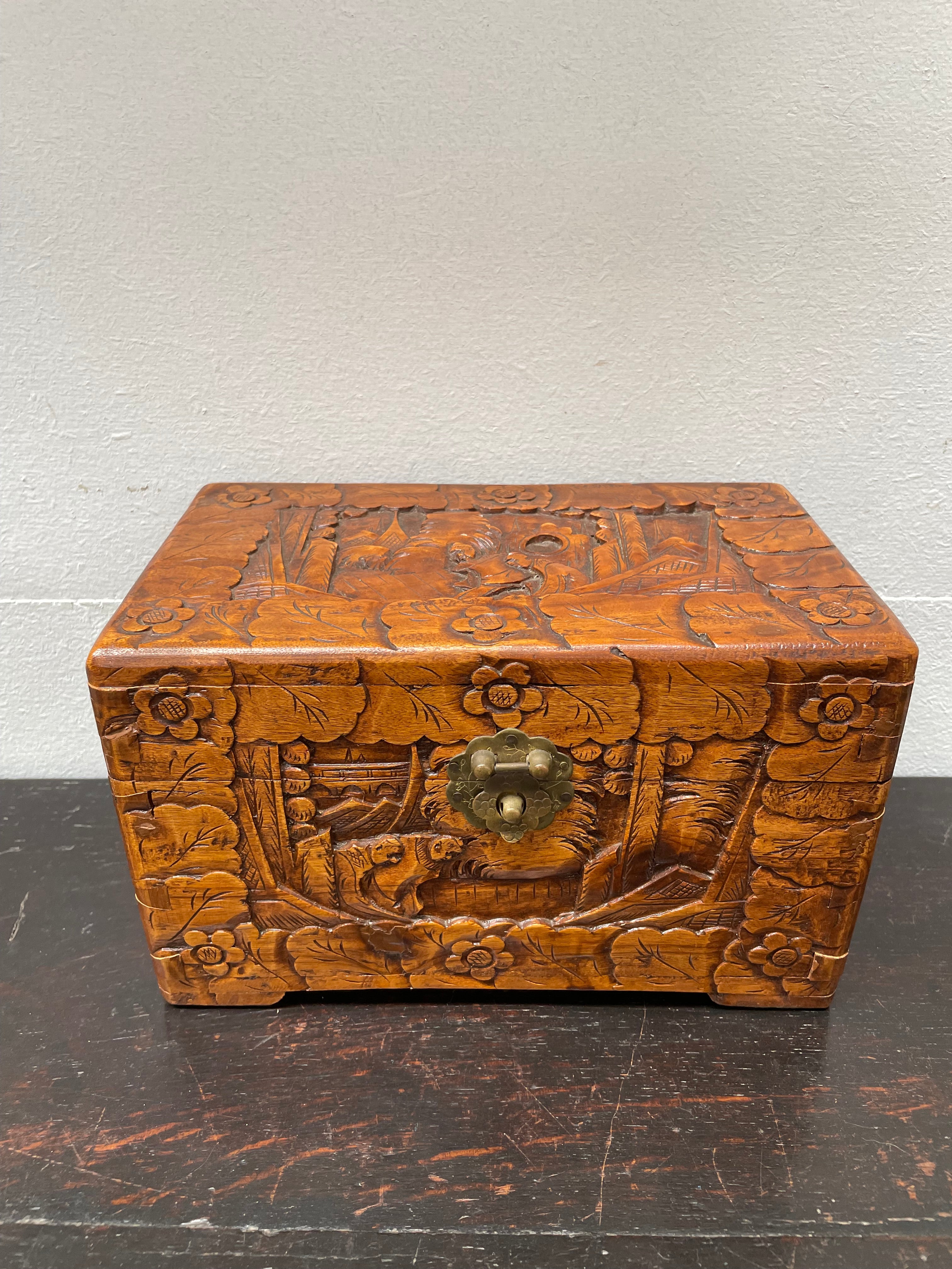 Vintage Miniature Camphorwood Chest | Antique & Vintage | Moonee Ponds Antiques | Australia Wide Delivery