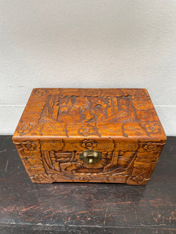 Vintage Miniature Camphorwood Chest | Antique & Vintage | Moonee Ponds Antiques | Australia Wide Delivery