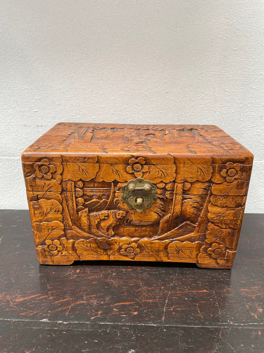 Vintage Miniature Camphorwood Chest