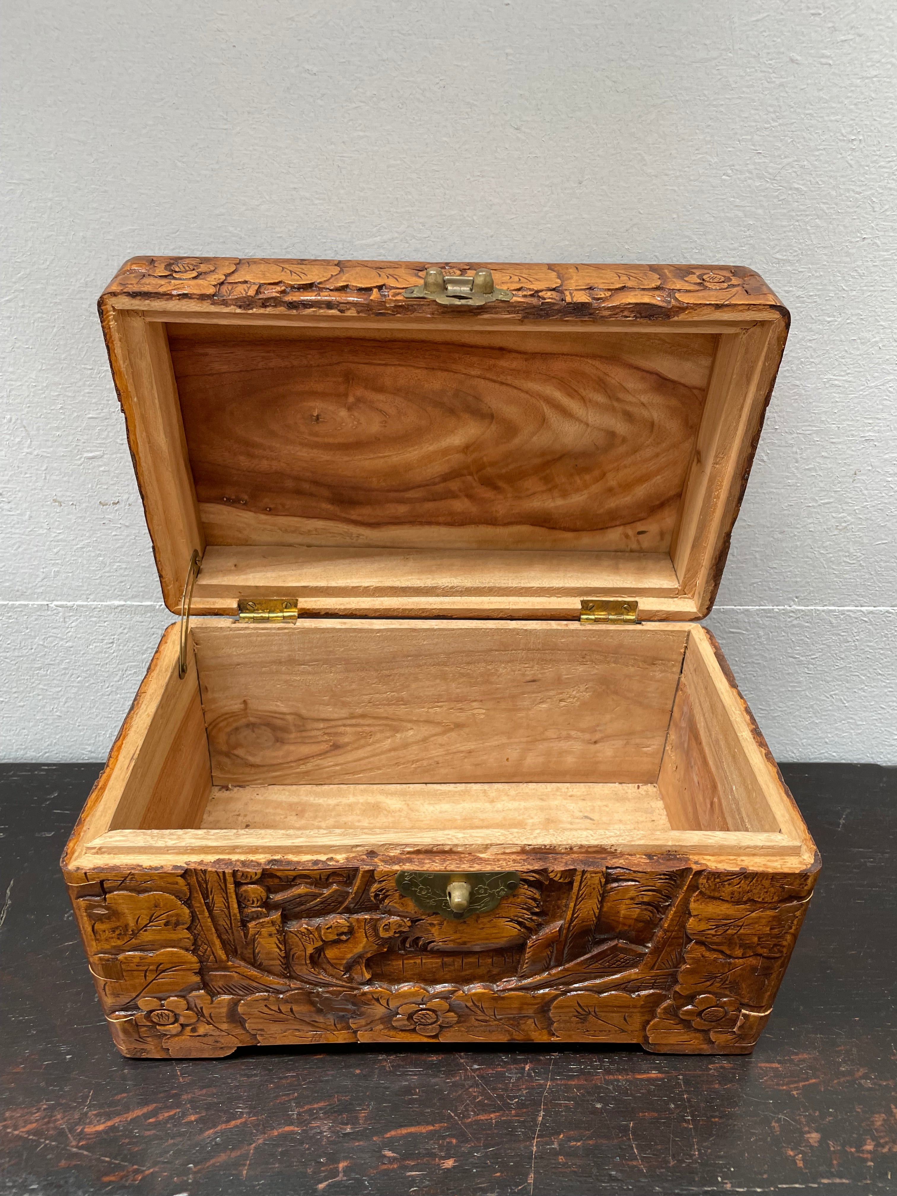 Vintage Miniature Camphorwood Chest | Antique & Vintage | Moonee Ponds Antiques | Australia Wide Delivery