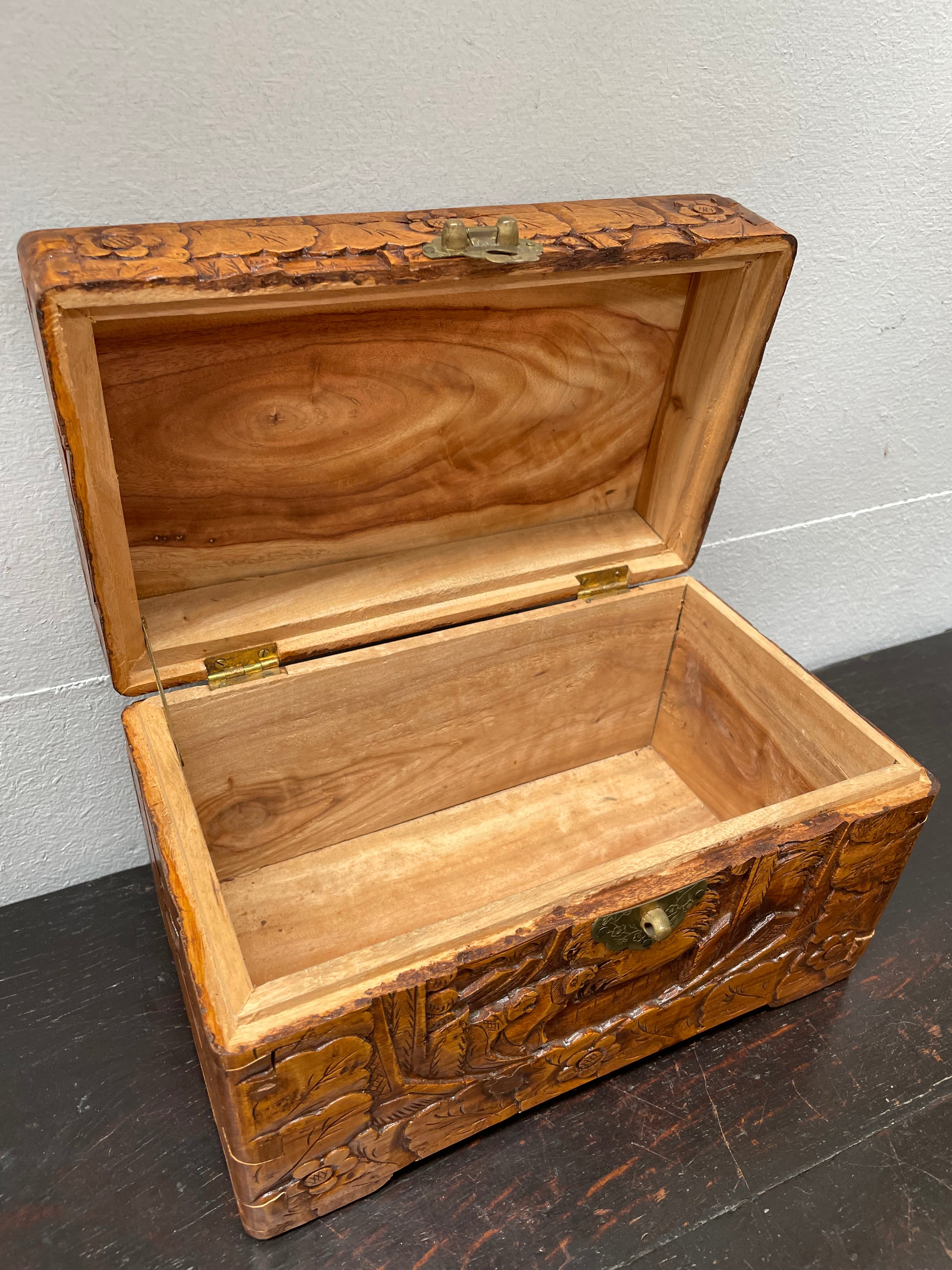 Vintage Miniature Camphorwood Chest | Antique & Vintage | Moonee Ponds Antiques | Australia Wide Delivery