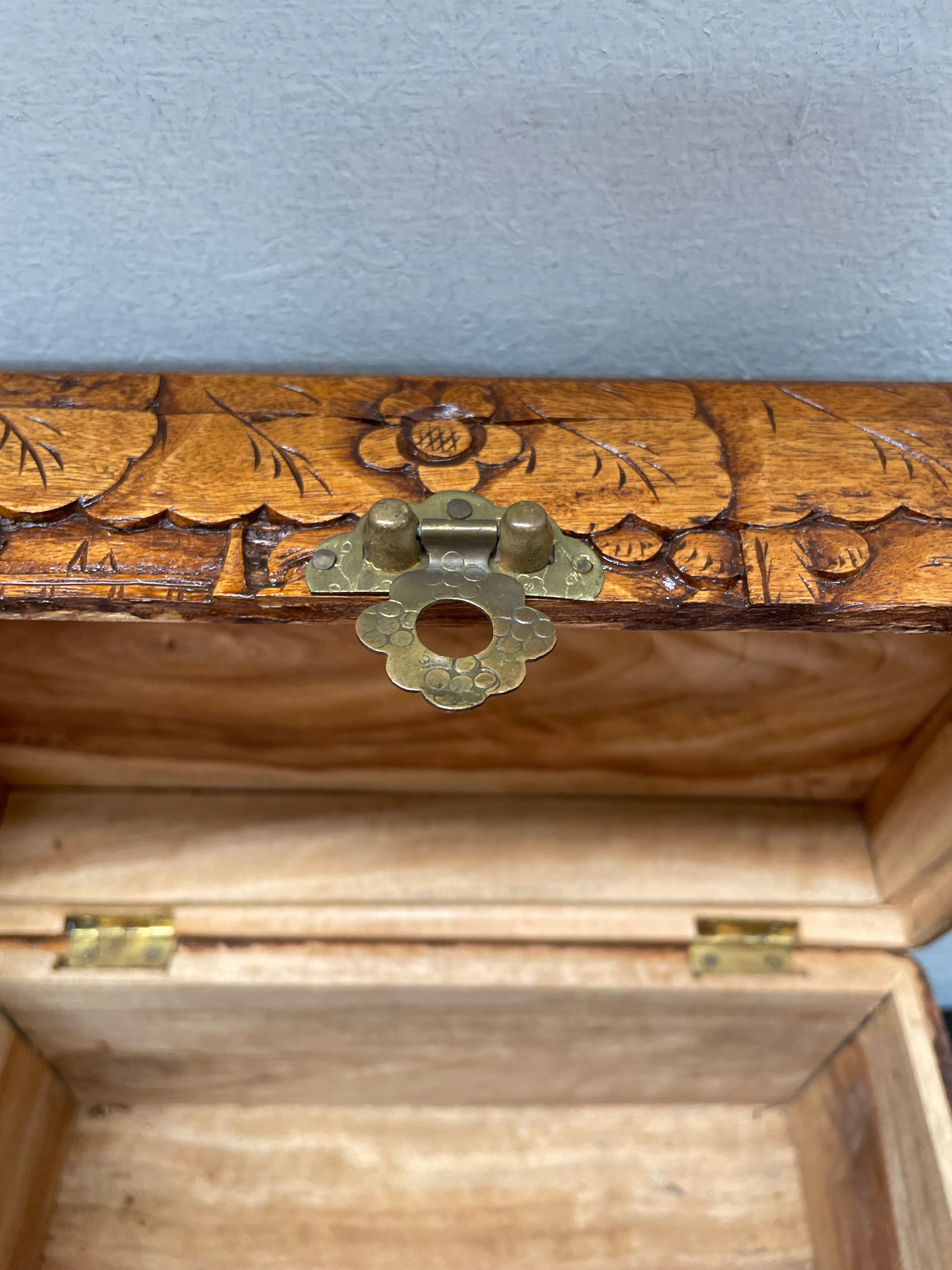 Vintage Miniature Camphorwood Chest | Antique & Vintage | Moonee Ponds Antiques | Australia Wide Delivery