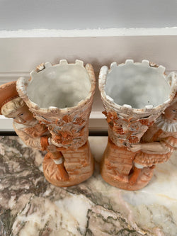 Pair of Late Victorian Bisque Figures | Antique & Vintage | Moonee Ponds Antiques | Australia Wide Delivery