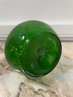 Victorian Mary Gregory Green Vase | Antique & Vintage | Moonee Ponds Antiques | Australia Wide Delivery
