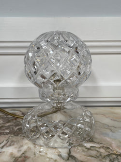 Fabulous Vintage Crystal Round Lamp | Antique & Vintage | Moonee Ponds Antiques | Australia Wide Delivery