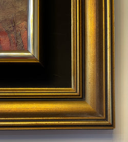Original Hans Van Vlodrop Framed Landscape Oil on Canvas | Antique & Vintage | Moonee Ponds Antiques | Australia Wide Delivery