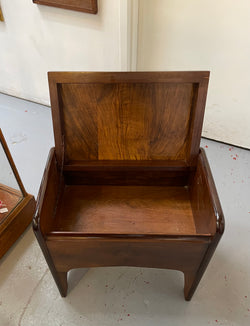 Lovely Figured Walnut Piano/Sewing Stool | Antique & Vintage | Moonee Ponds Antiques | Australia Wide Delivery