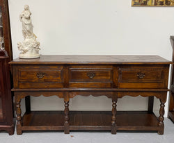 Very Desirable Oak Dresser Base | Antique & Vintage | Moonee Ponds Antiques | Australia Wide Delivery