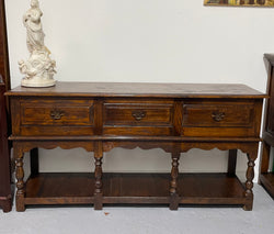 Very Desirable Oak Dresser Base | Antique & Vintage | Moonee Ponds Antiques | Australia Wide Delivery