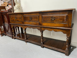 Very Desirable Oak Dresser Base | Antique & Vintage | Moonee Ponds Antiques | Australia Wide Delivery