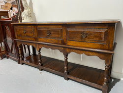Very Desirable Oak Dresser Base | Antique & Vintage | Moonee Ponds Antiques | Australia Wide Delivery