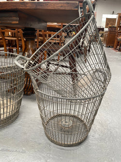 French Wire Harvesting Basket | Antique & Vintage | Moonee Ponds Antiques | Australia Wide Delivery