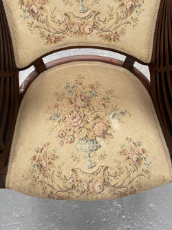 Beautiful Mahogany Inlaid Georgian Style Armchair | Antique & Vintage | Moonee Ponds Antiques | Australia Wide Delivery