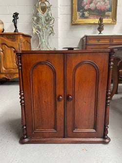 Victorian Mahogany Two Door Cabinet | Antique & Vintage | Moonee Ponds Antiques | Australia Wide Delivery