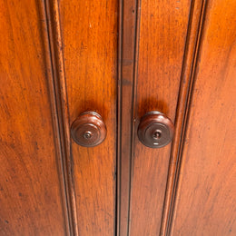 Victorian Mahogany Two Door Cabinet