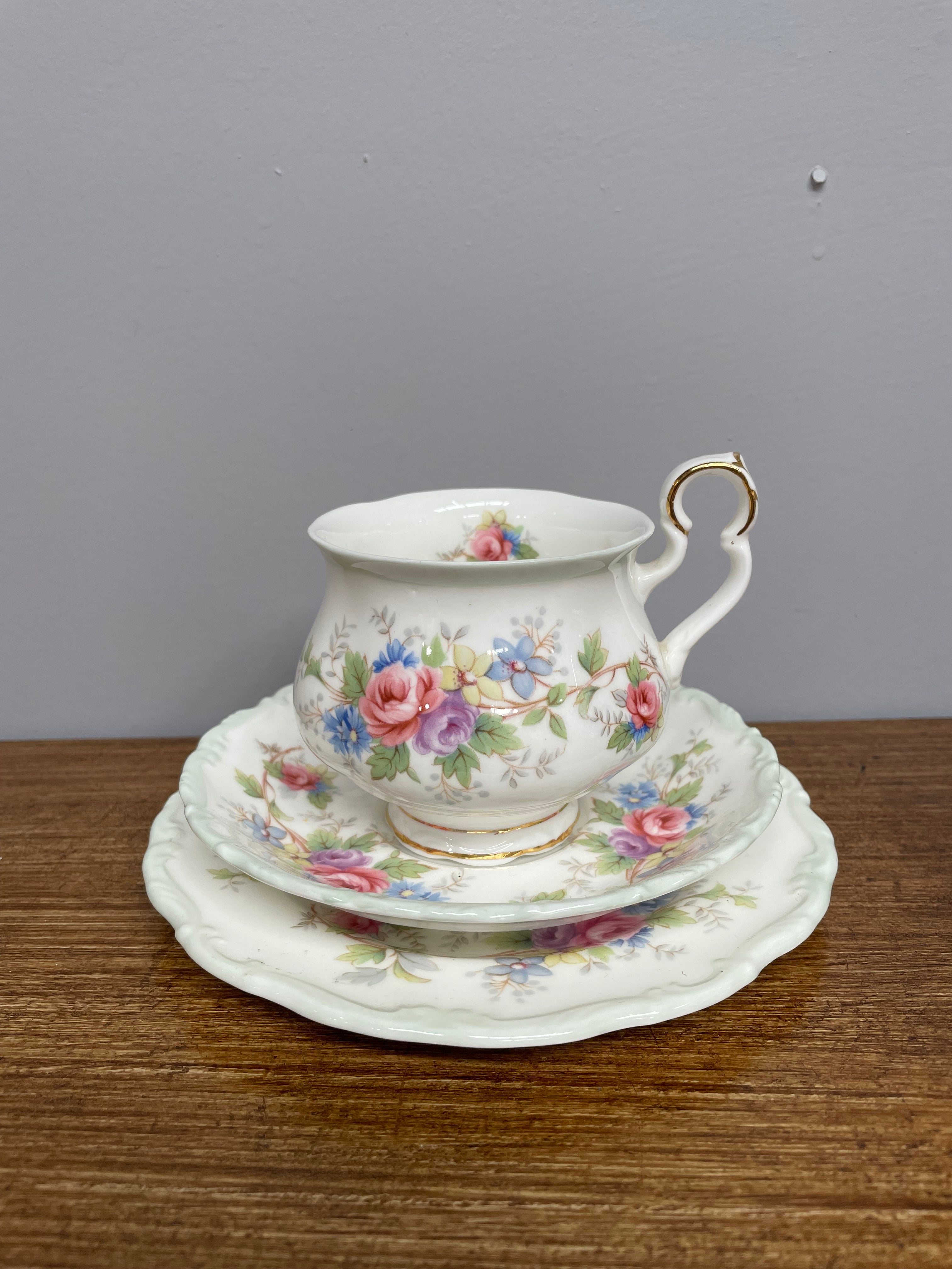 Pretty Royal Albert Colleen Trio | Antique & Vintage | Moonee Ponds Antiques | Australia Wide Delivery