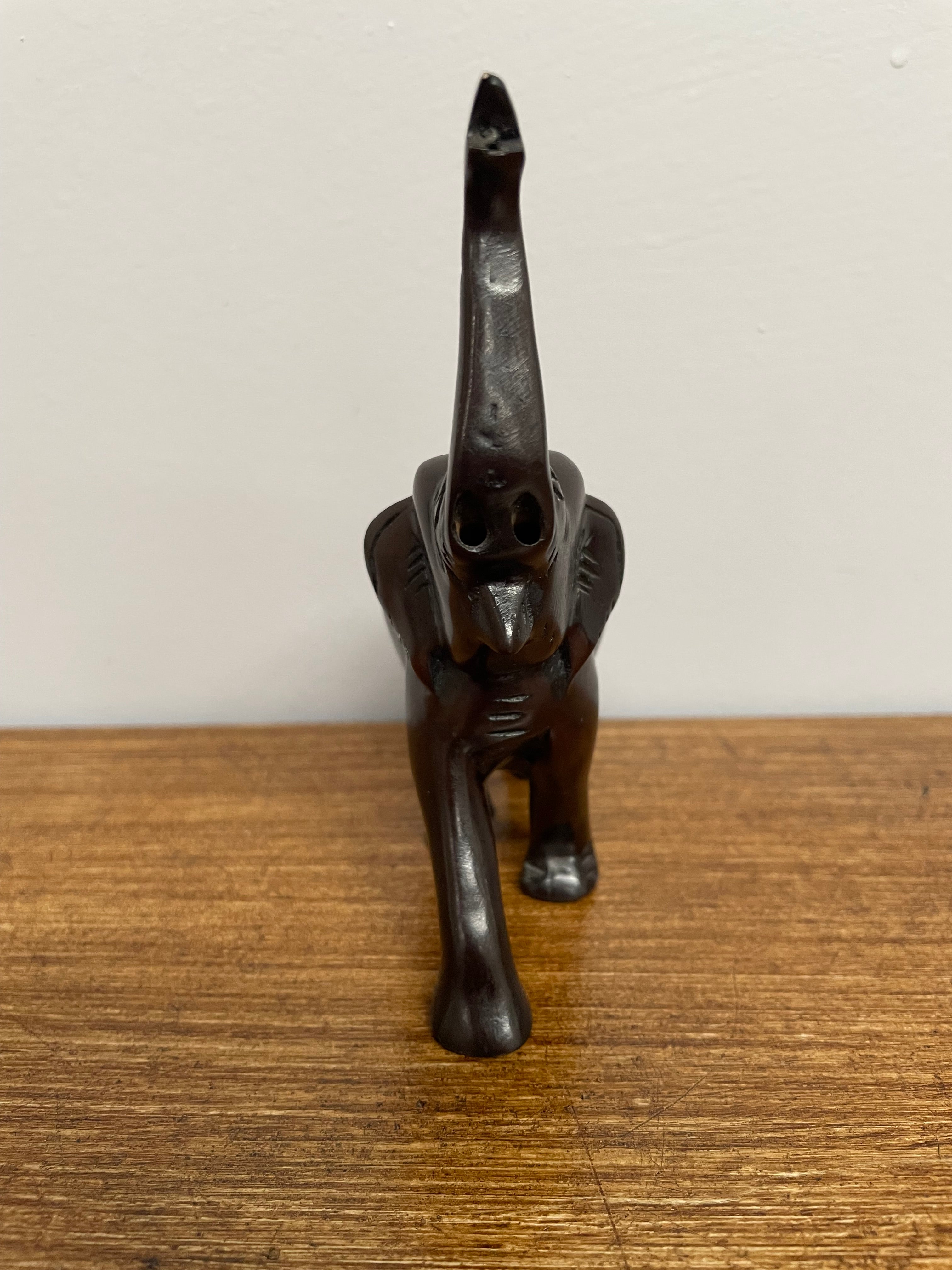 Vintage Carved Resin Elephant | Antique & Vintage | Moonee Ponds Antiques | Australia Wide Delivery
