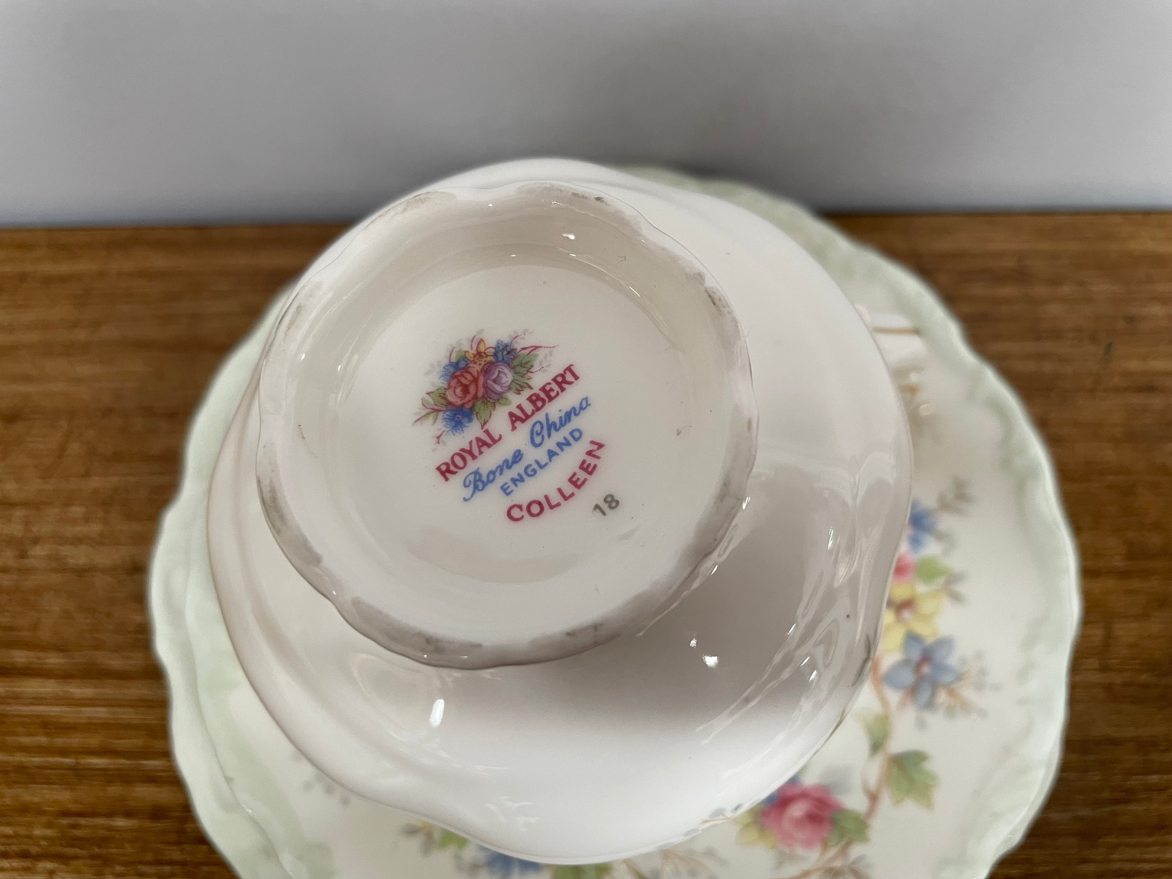 Pretty Royal Albert Colleen Trio | Antique & Vintage | Moonee Ponds Antiques | Australia Wide Delivery