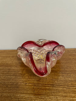 Vintage Murano Bullicante Adventurine Dish | Antique & Vintage | Moonee Ponds Antiques | Australia Wide Delivery
