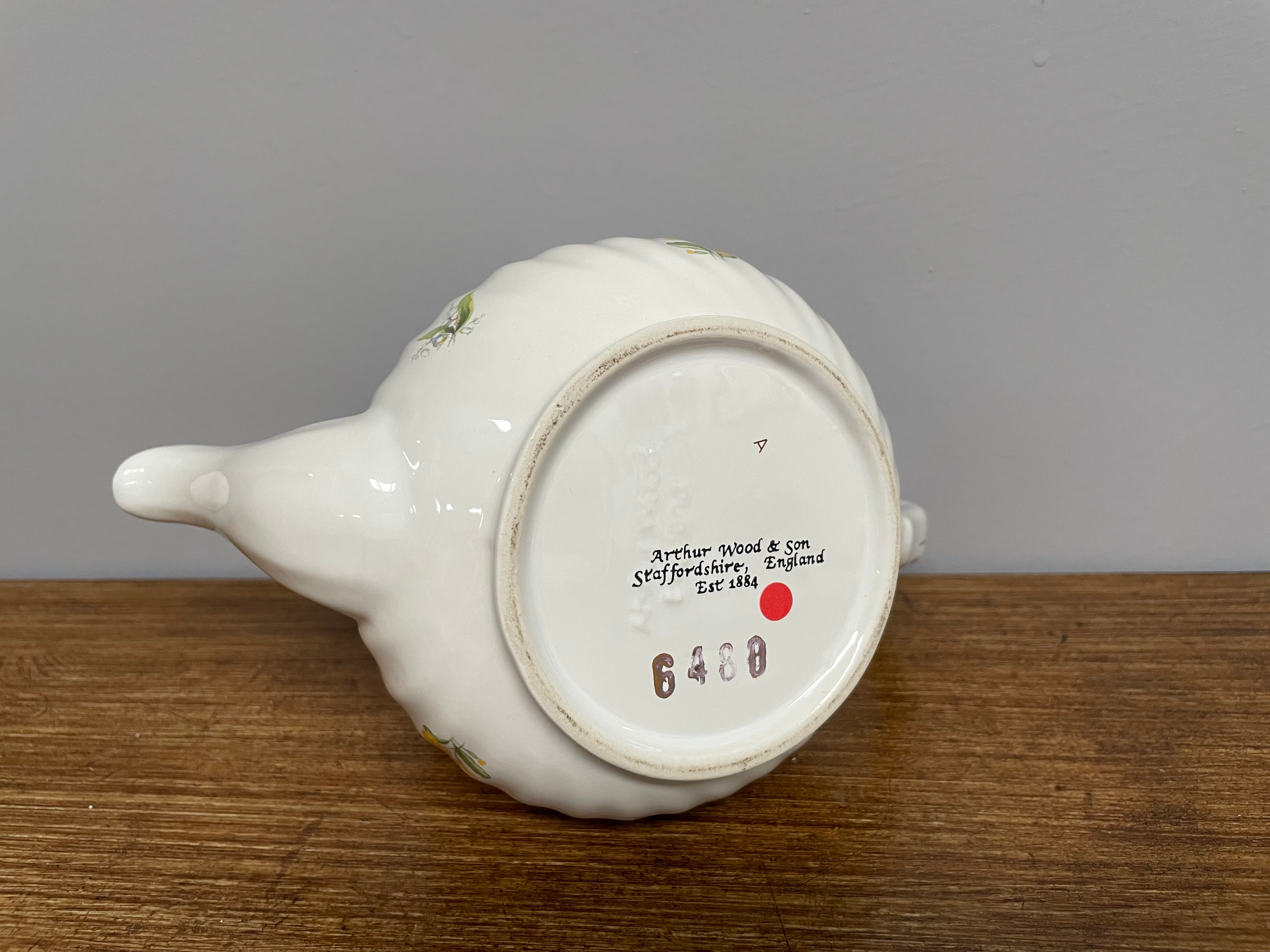 Pretty Arthur Wood & Sons Small Teapot | Antique & Vintage | Moonee Ponds Antiques | Australia Wide Delivery