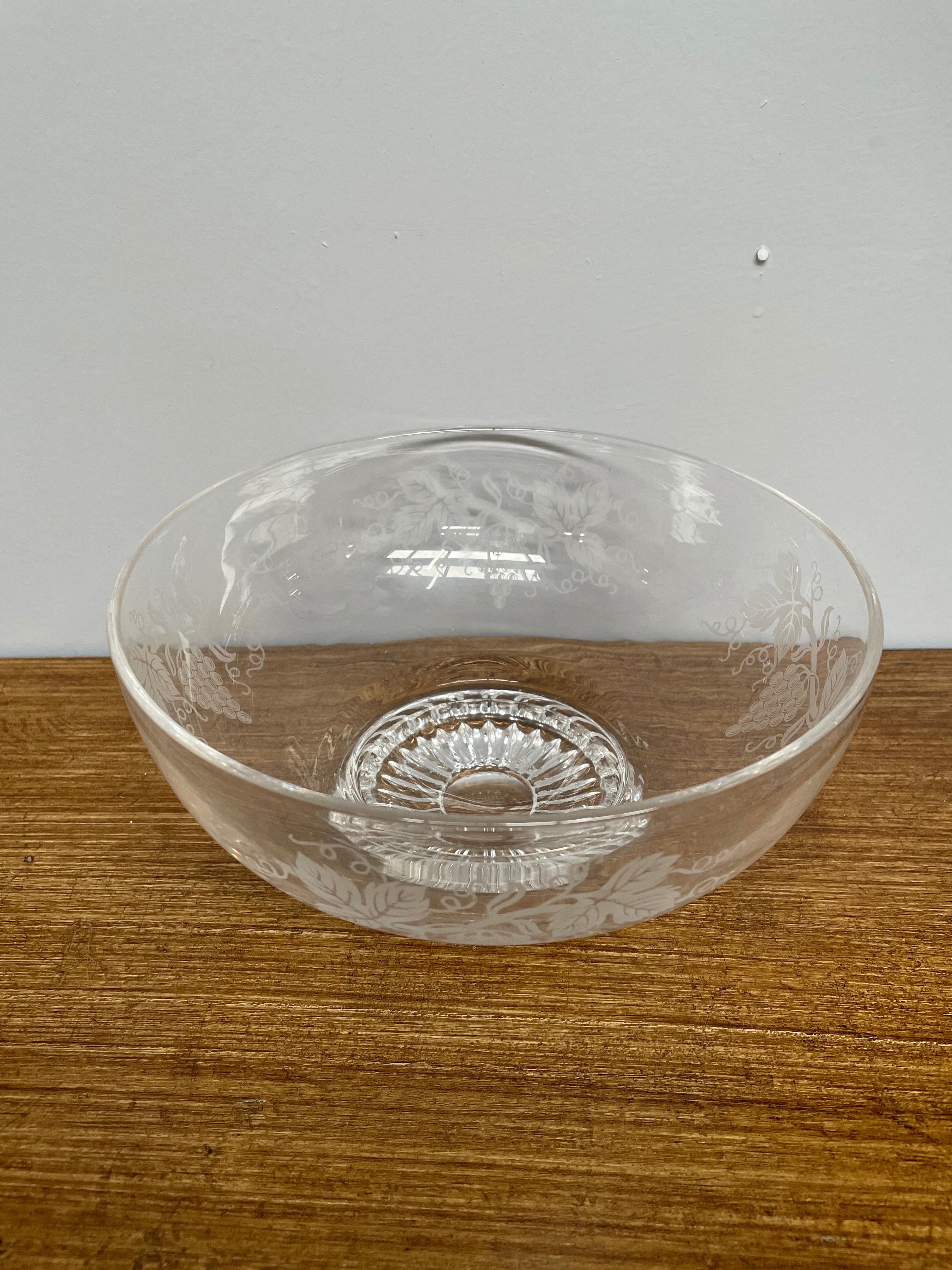 Large Stuart Crystal Bowl | Antique & Vintage | Moonee Ponds Antiques | Australia Wide Delivery