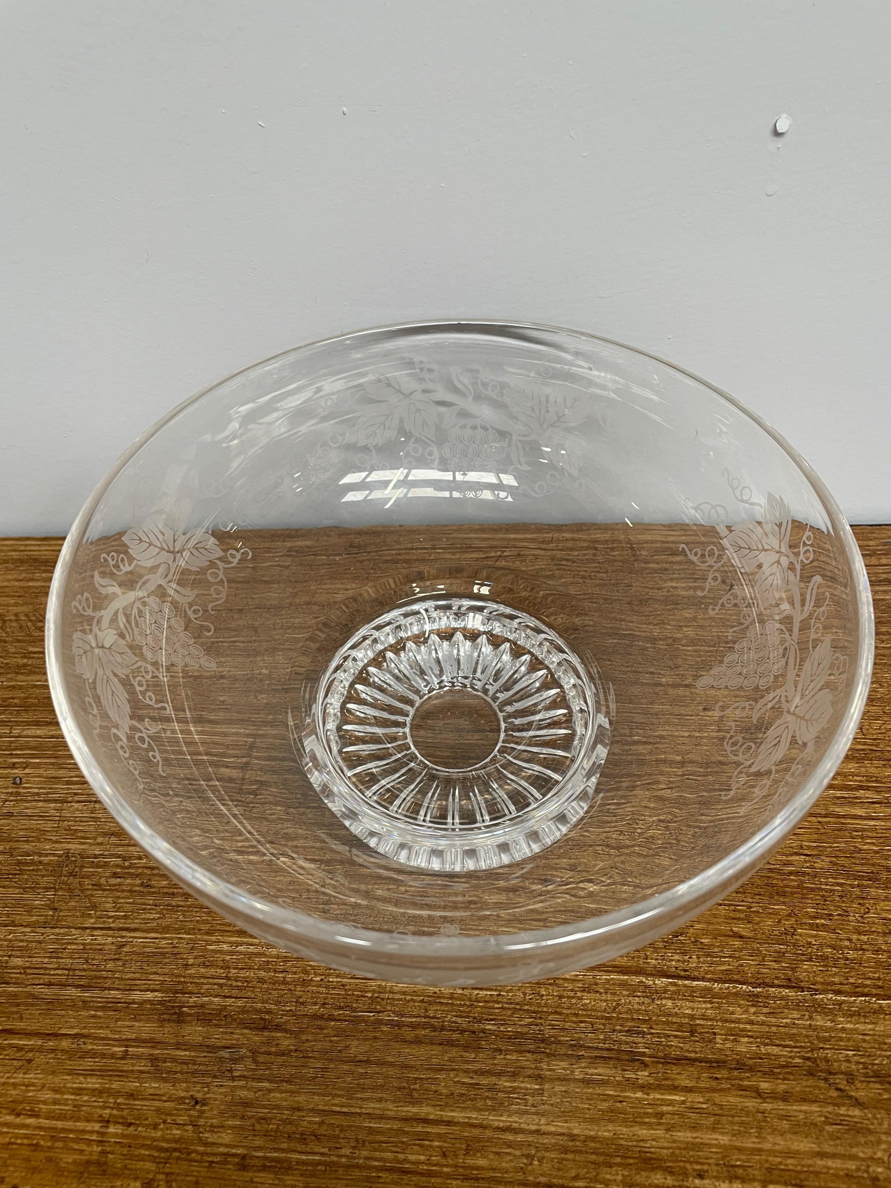 Large Stuart Crystal Bowl | Antique & Vintage | Moonee Ponds Antiques | Australia Wide Delivery