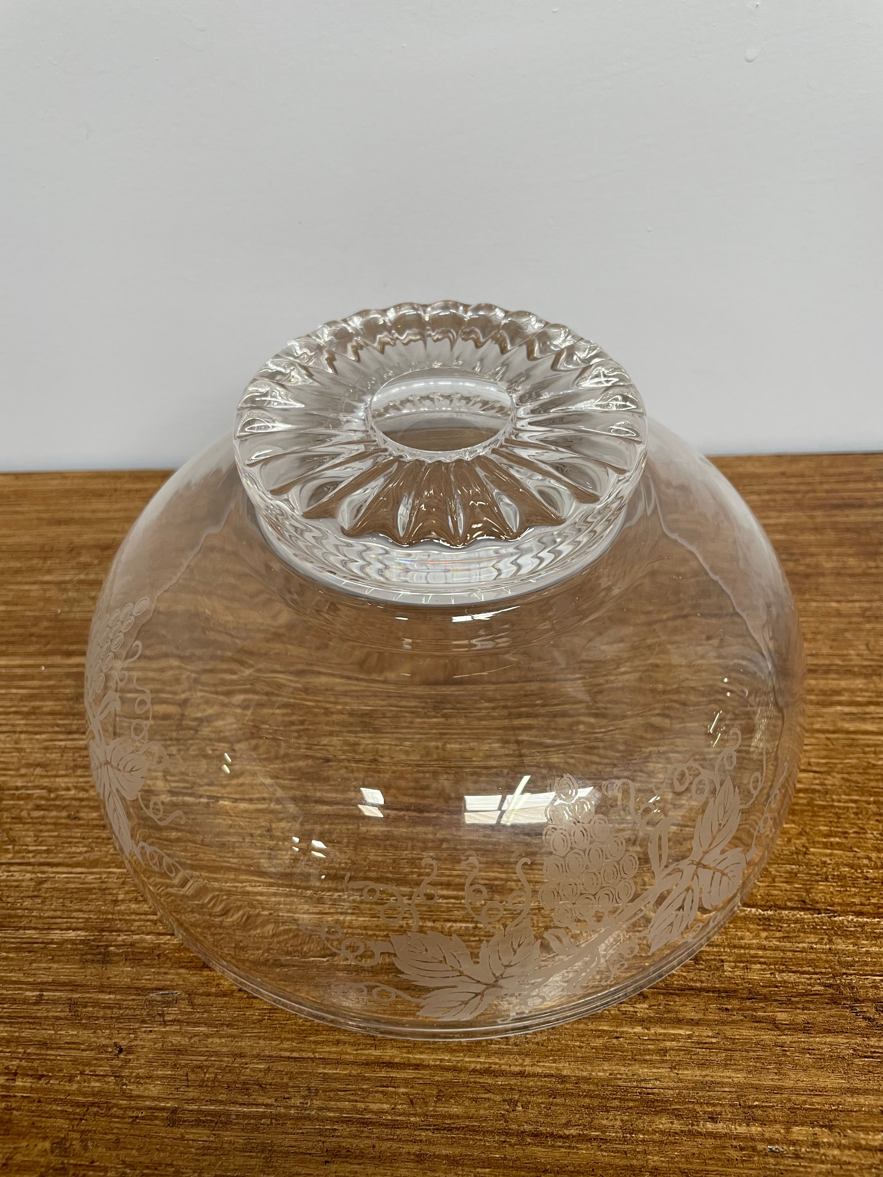 Large Stuart Crystal Bowl | Antique & Vintage | Moonee Ponds Antiques | Australia Wide Delivery
