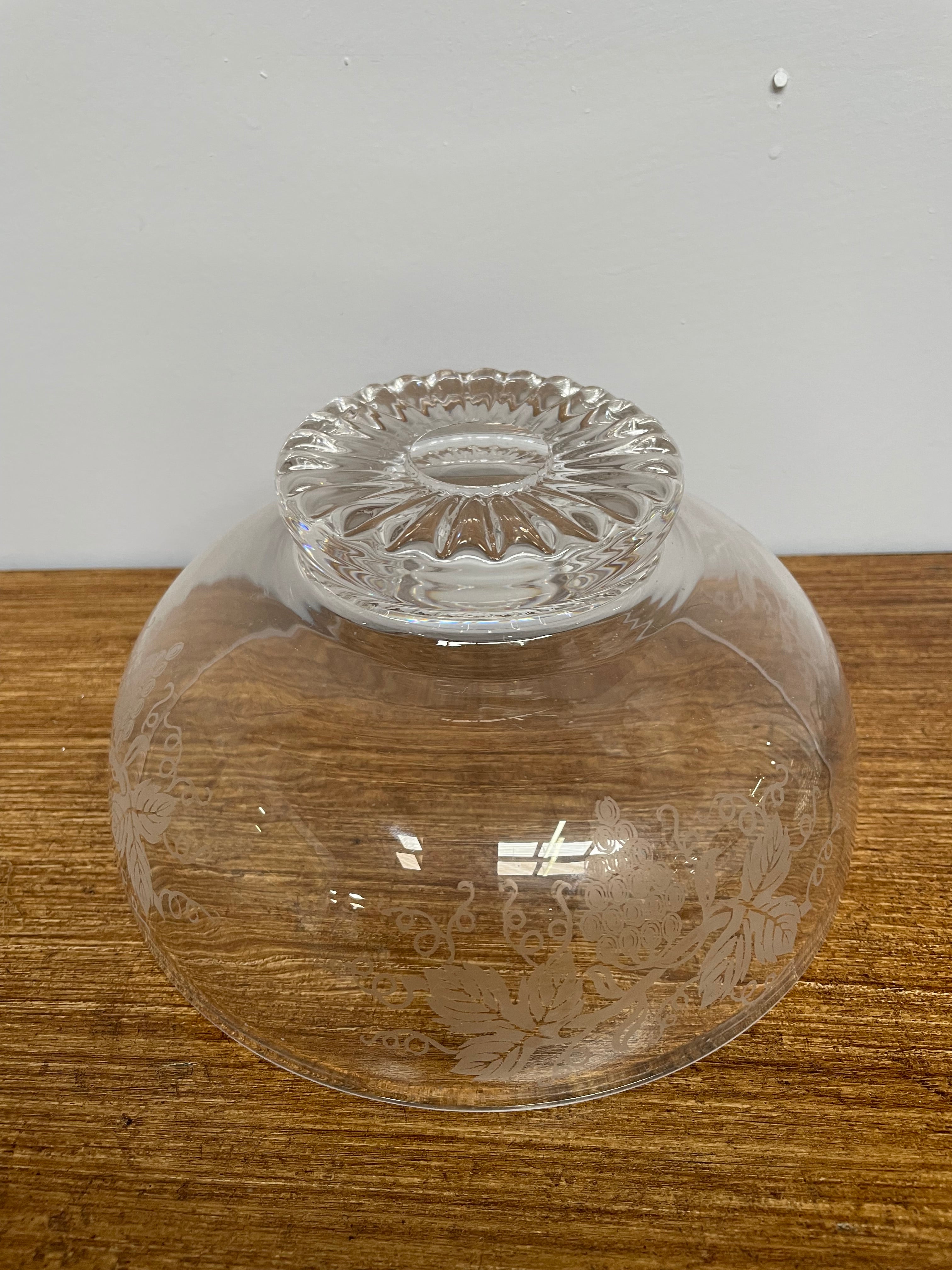Large Stuart Crystal Bowl | Antique & Vintage | Moonee Ponds Antiques | Australia Wide Delivery