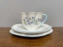 Charming Shelley Blue Rock Trio | Antique & Vintage | Moonee Ponds Antiques | Australia Wide Delivery