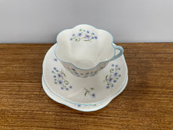 Charming Shelley Blue Rock Trio | Antique & Vintage | Moonee Ponds Antiques | Australia Wide Delivery