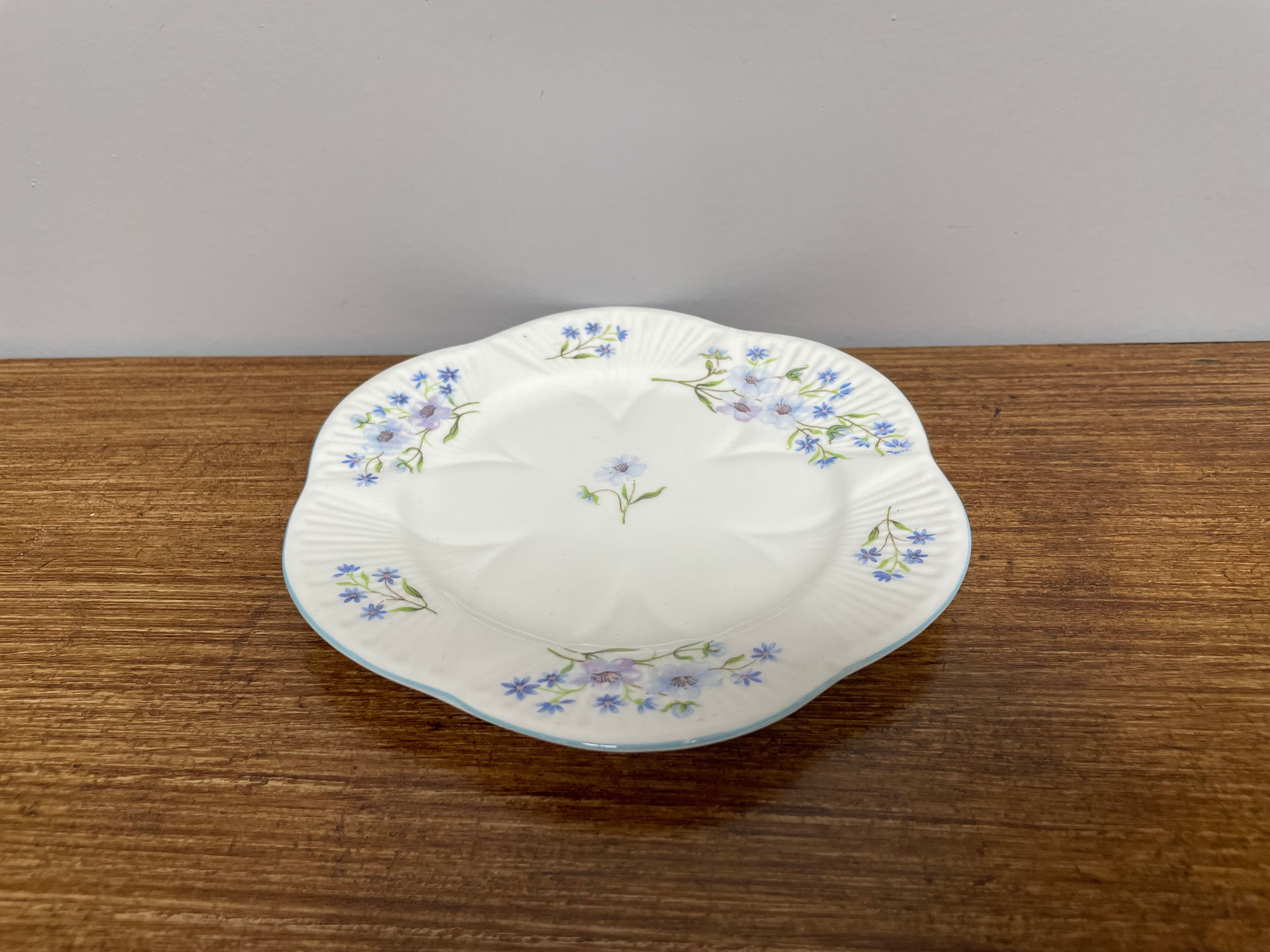 Charming Shelley Blue Rock Trio | Antique & Vintage | Moonee Ponds Antiques | Australia Wide Delivery