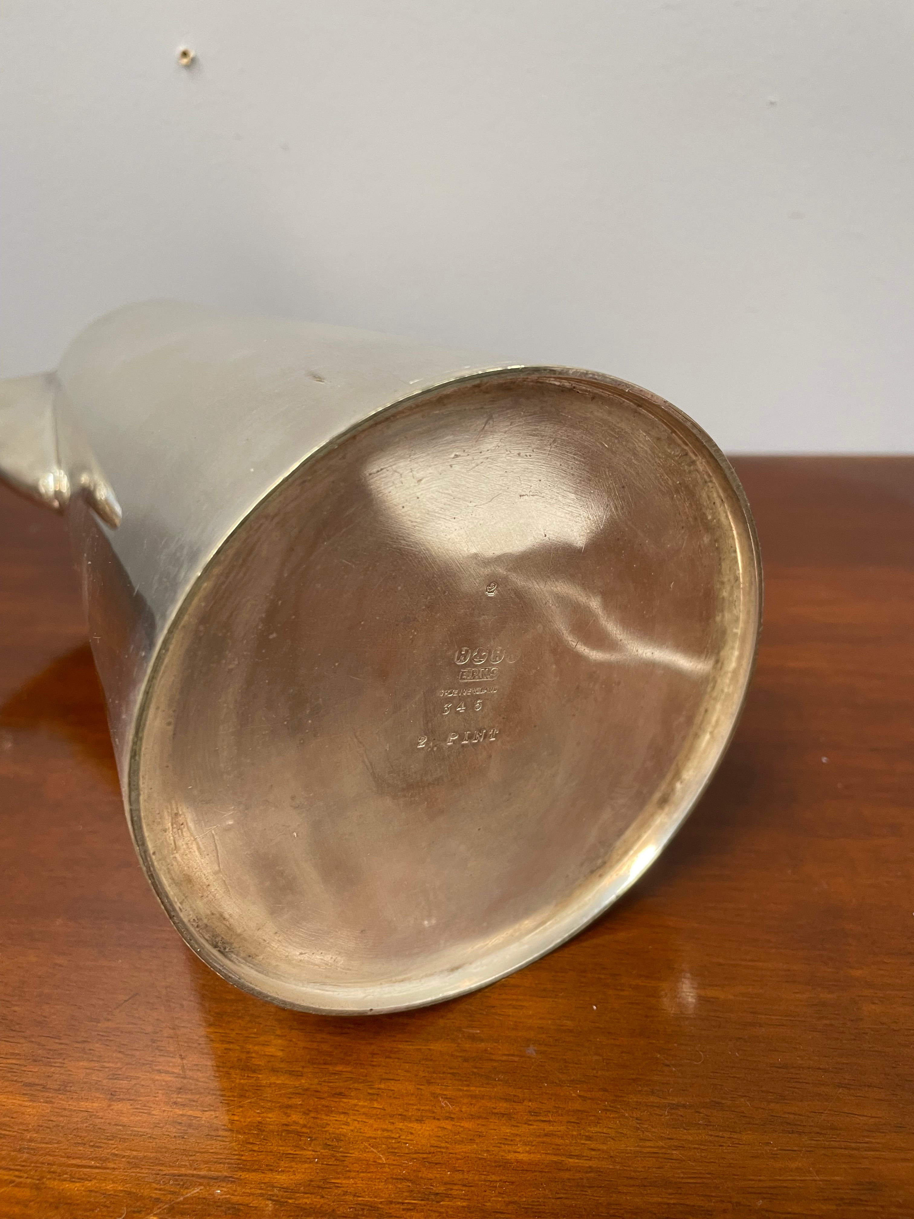 Christopher Dresser Design EPNS Waterjug | Antique & Vintage | Moonee Ponds Antiques | Australia Wide Delivery