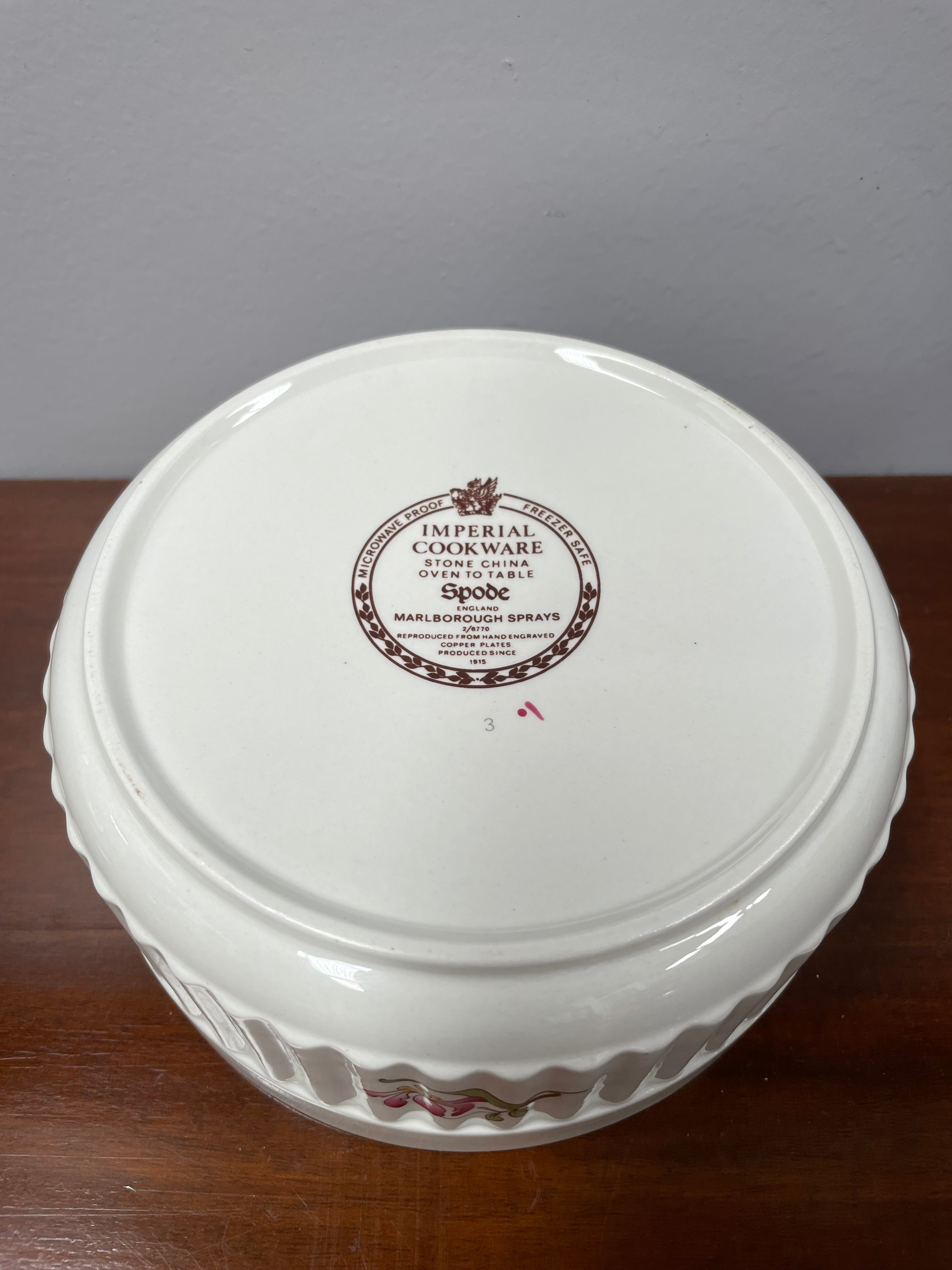Imperial Cookware English Spode | Antique & Vintage | Moonee Ponds Antiques | Australia Wide Delivery