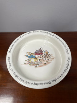Vintage Wedgwood Peter Rabbit Beatrix Potter Children's Bowl Dish | Antique & Vintage | Moonee Ponds Antiques | Australia Wide Delivery