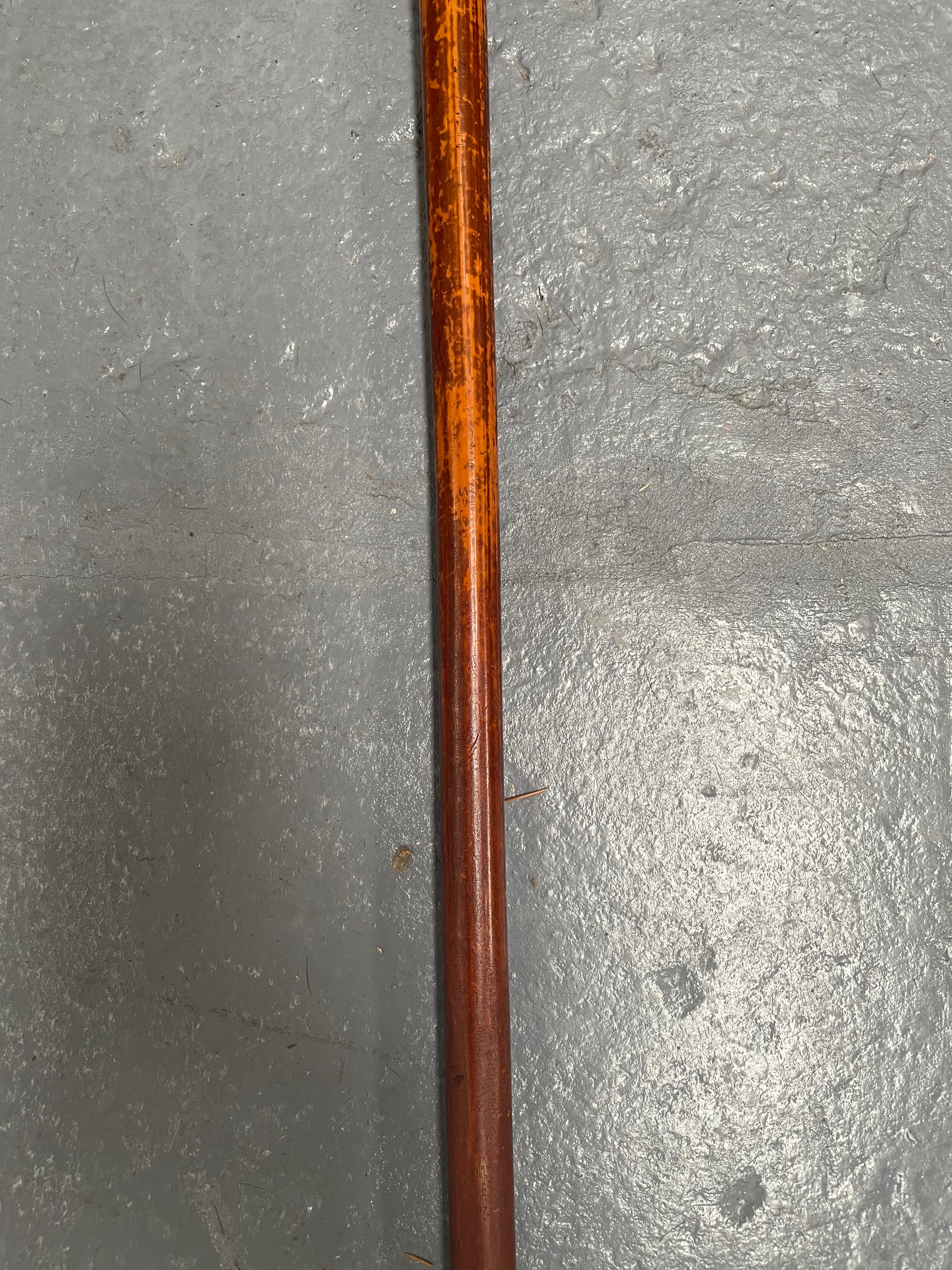 Antique Walking Stick With a Bone Handle EPNS Engraved Mount | Antique & Vintage | Moonee Ponds Antiques | Australia Wide Delivery