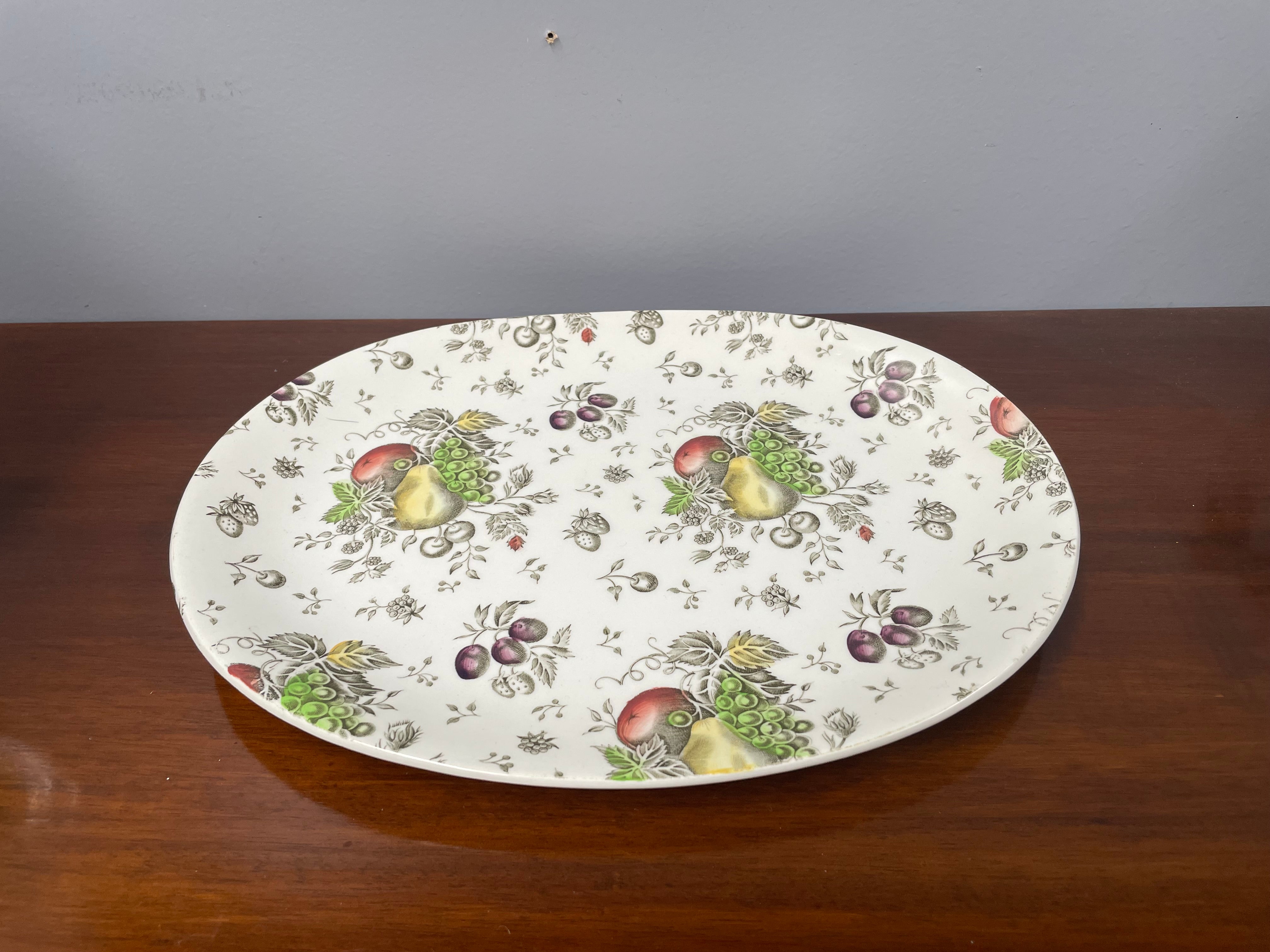 Vintage Johnson Bros Autumn's Delight Platter | Antique & Vintage | Moonee Ponds Antiques | Australia Wide Delivery