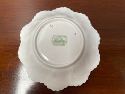 Shelley Rose, Pansy, Forget Me Not Pattern, Blue Edged Pin dish | Antique & Vintage | Moonee Ponds Antiques | Australia Wide Delivery