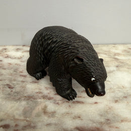 Vintage Carved Black Forest Bear
